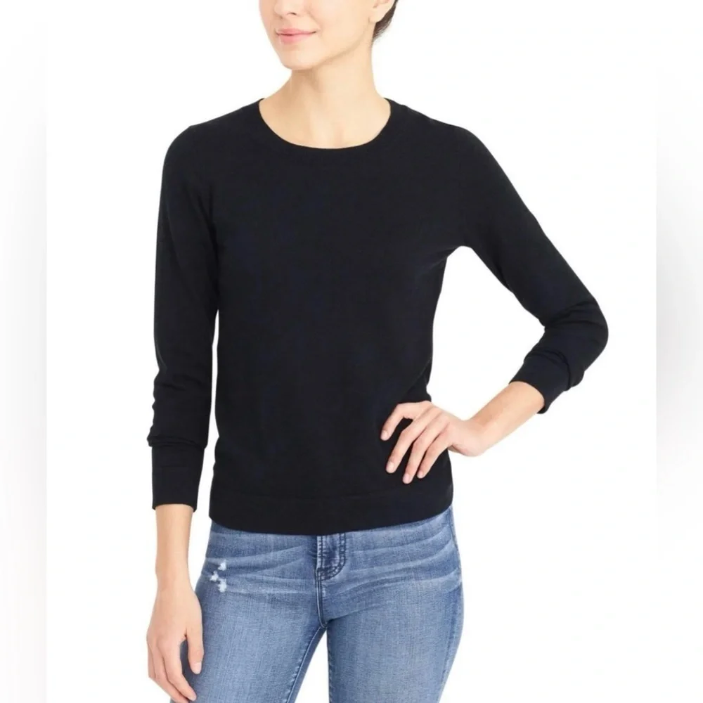 J.crew Mercantile Women’s  Crewneck Sweater Wool Pullover Size Small